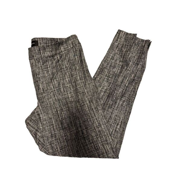 St. John size 6 Emma trouser pants leg slit grey luxe - EUC - Picture 1 of 11